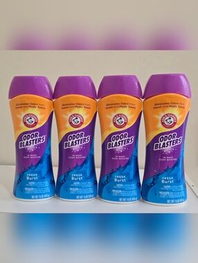 New Arm & Hammer Odor Blasters In-Wash Scent Booster Set (4ct)